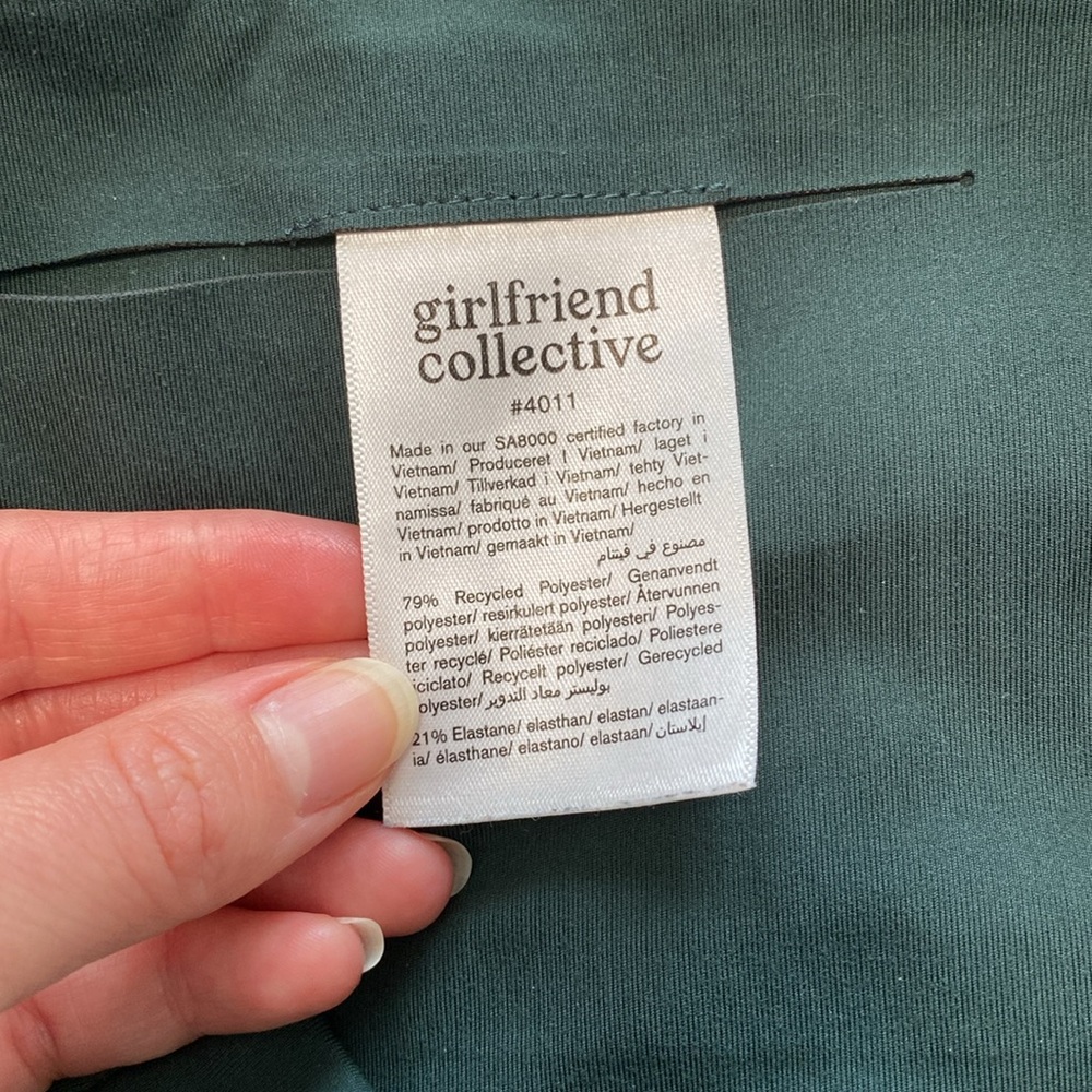 Girlfriend Collective High Rise Compressive Bike Short - Picture 3 of 8